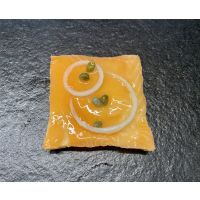 Canapé ganz Lachs